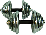 Металлические гантели